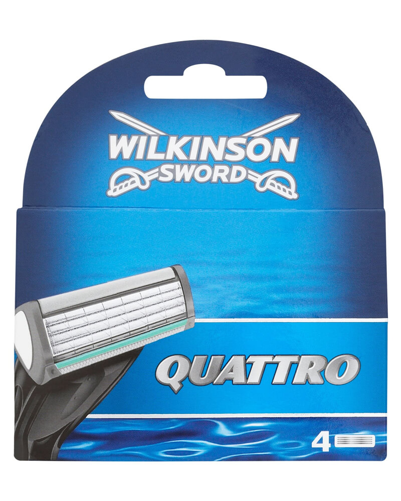 Wilkinson Sword Quattro Blades 4pak 4 stk.