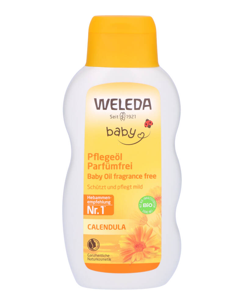 Weleda Baby Oil Fragrance Free Calendula 200 ml