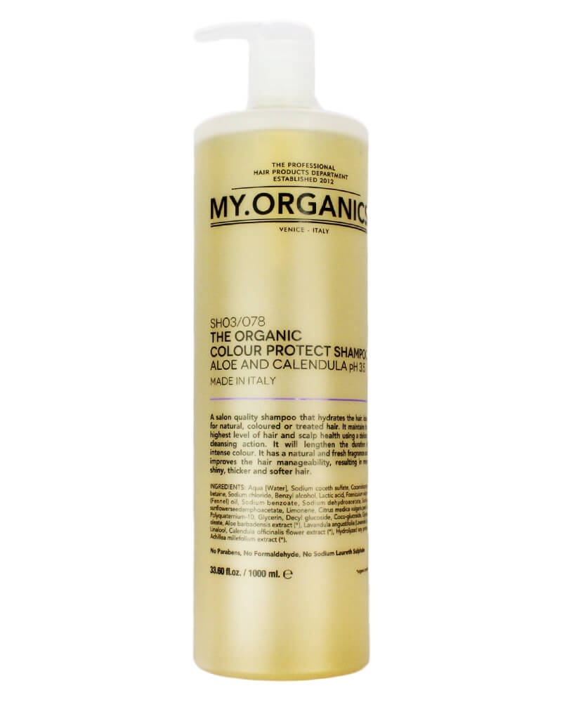 My.Organics The Organic Color Protect Shampoo Aloe And Calendula 1000 ml
