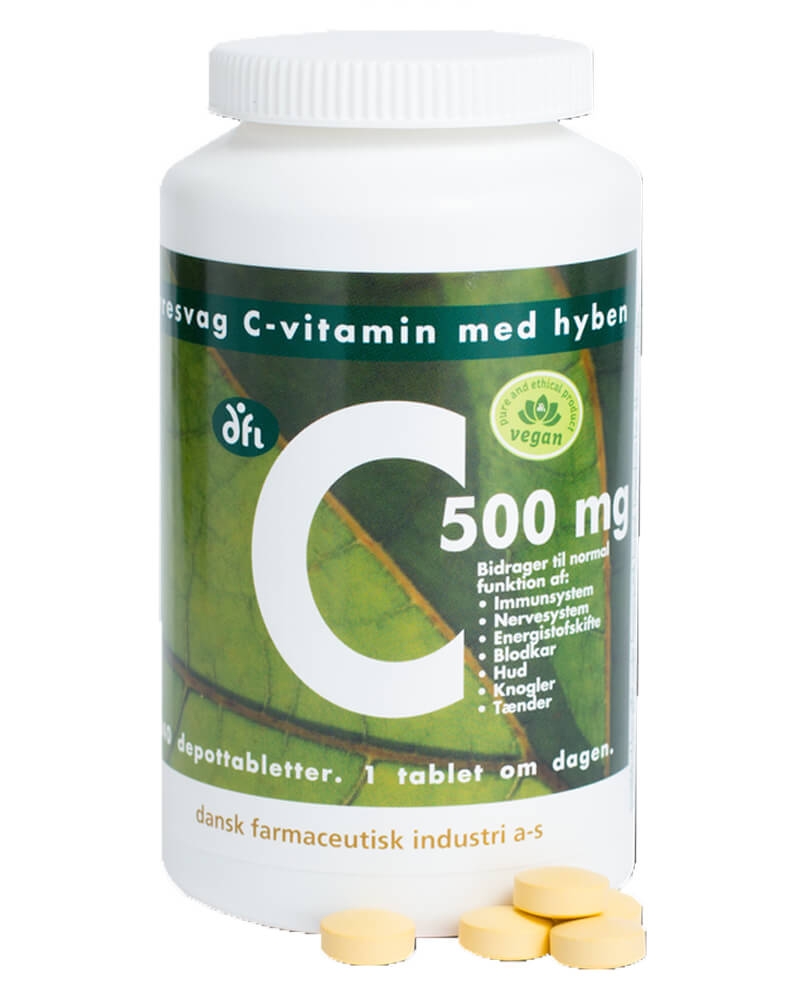 Berthelsen Naturprodukter - C Vitamin med hyben 500Mg   240 stk.