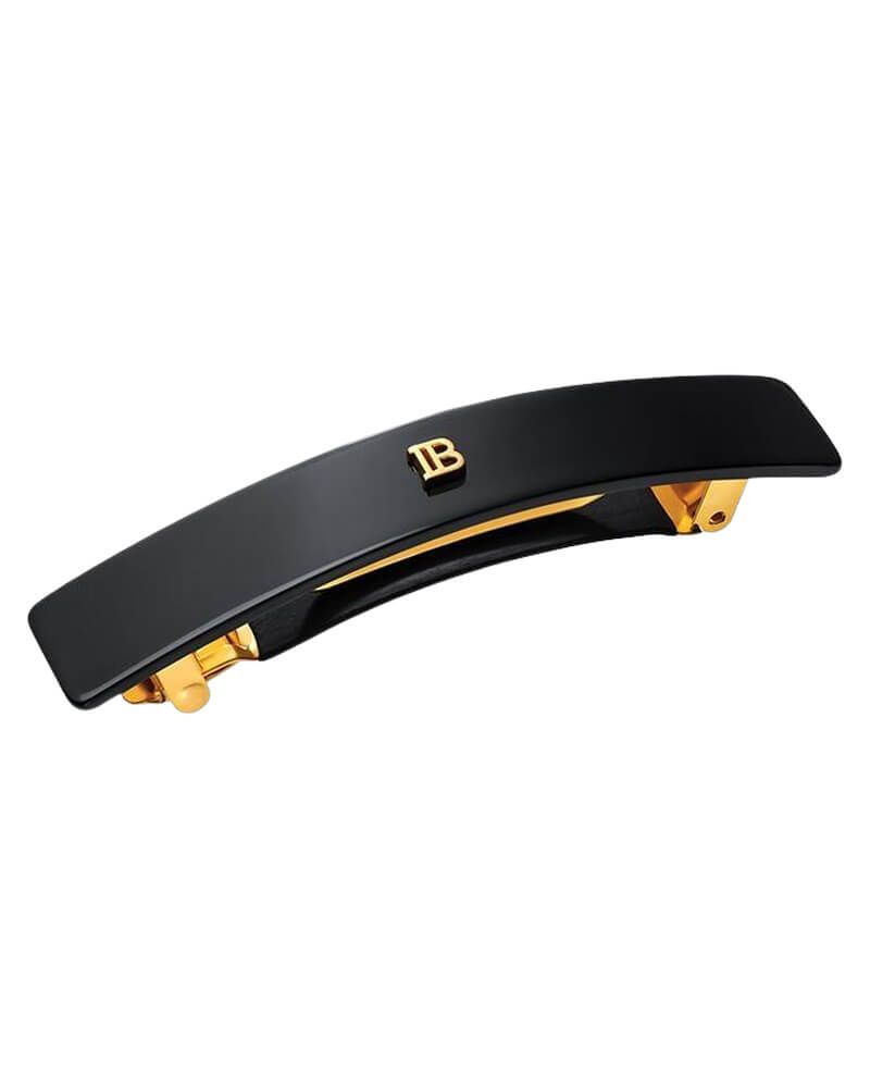 Balmain Cellulose Acetate Barrette pour Cheveux, Black