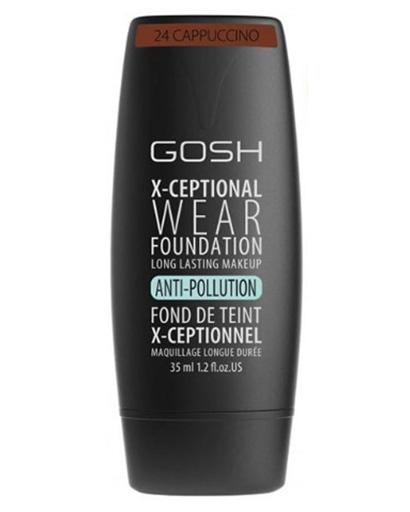 Gosh X-Ceptional Wear Foundation Long Lasting Makeup 24 Cappuccino 35 ml