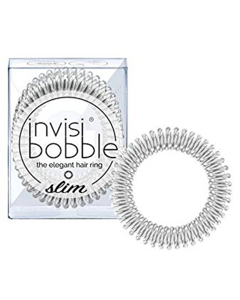 invisibobble SLIM, Hestehaleholder, Kromfarget, 3 stykker