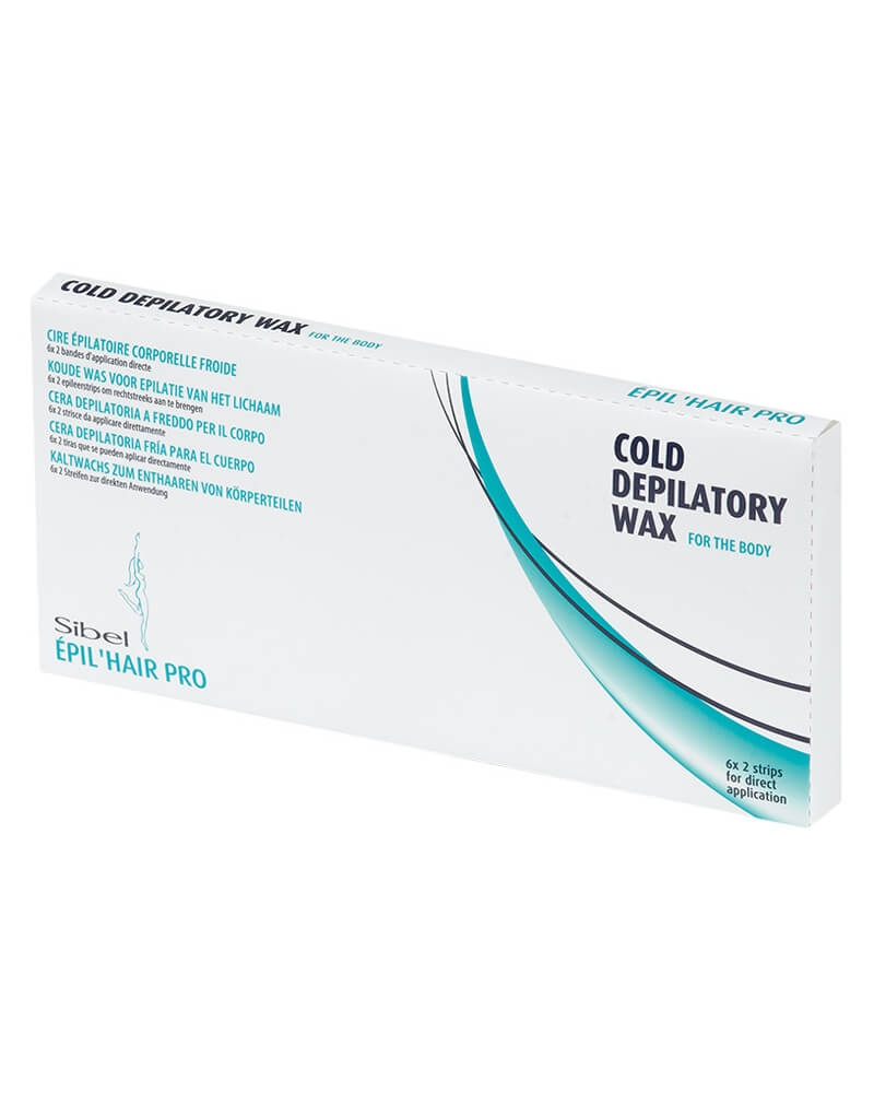 Sibel Cold Depilatory Wax Strips For Body Ref. 7411300   6 stk.