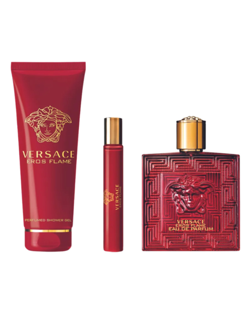 Versace Eros Flame Gavesæt EDP 260 ml