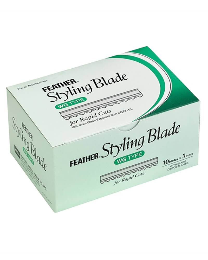Feather Styling Blade For Rapid Cuts WG   50 stk.