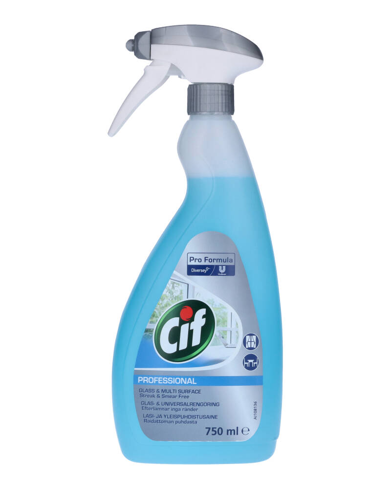Cif Professional Glass & Multi Surface 750 ml