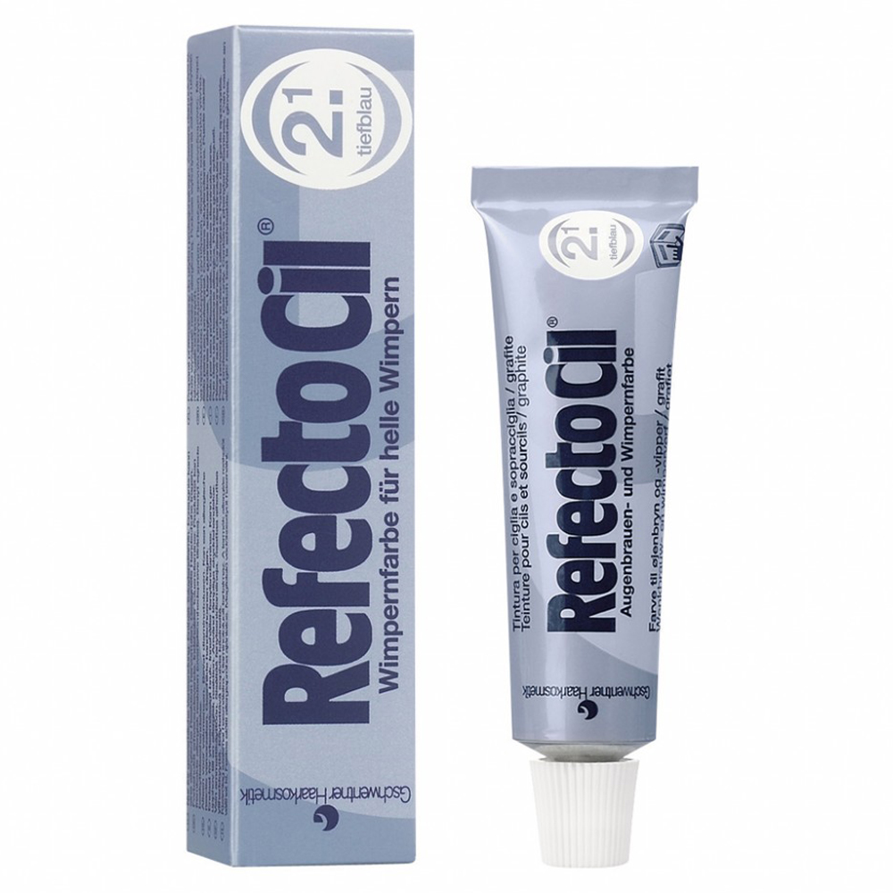 RefectoCil Eyelash And Eyebrow Tint 2.1 Dark Blue 15 ml