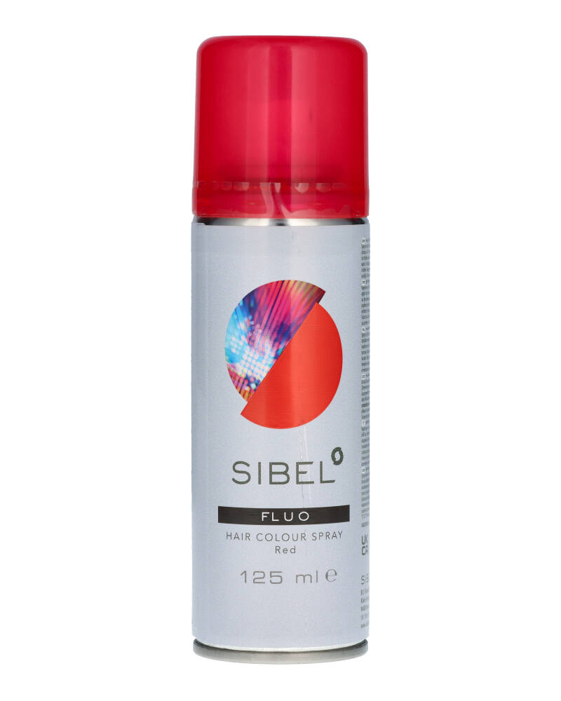 Sibel Fluo Hair Colour Spray Red - Art 0230000-20 125 ml
