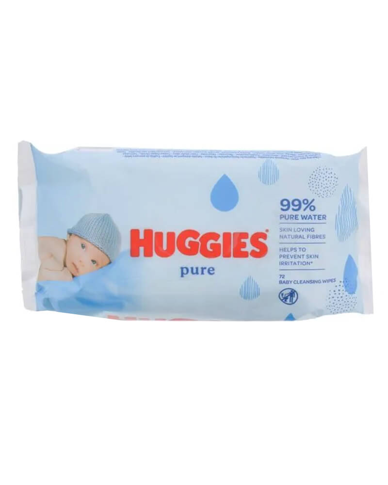 Huggies Pure 99% Cleansing Wipes   72 stk.