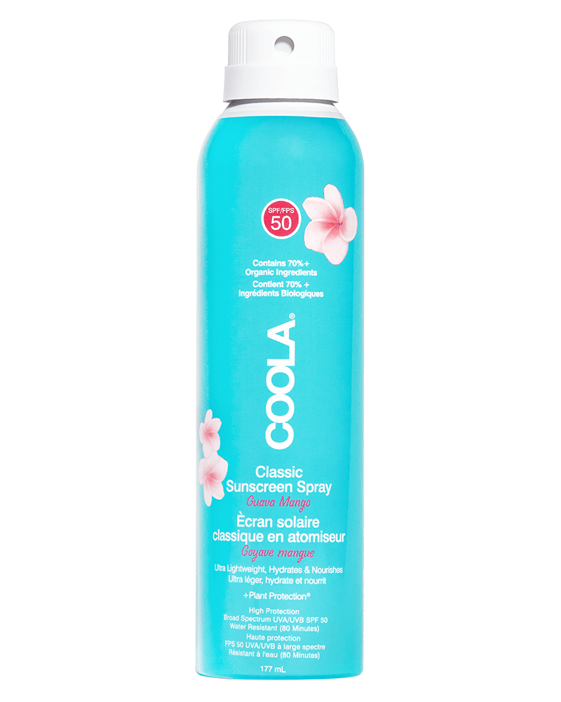 COOLA Classic Suncreen Spray Guava Mango SPF 50 (datovare) 177 ml