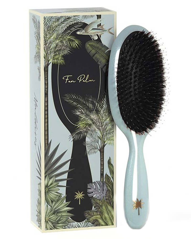 Fan Palm Hair Brush Medium Maldives Se dagens beste pris Beautypriser