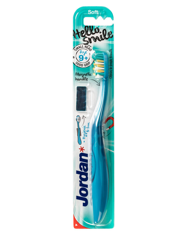 Jordan Hello Smile Soft Toothbrush Blue