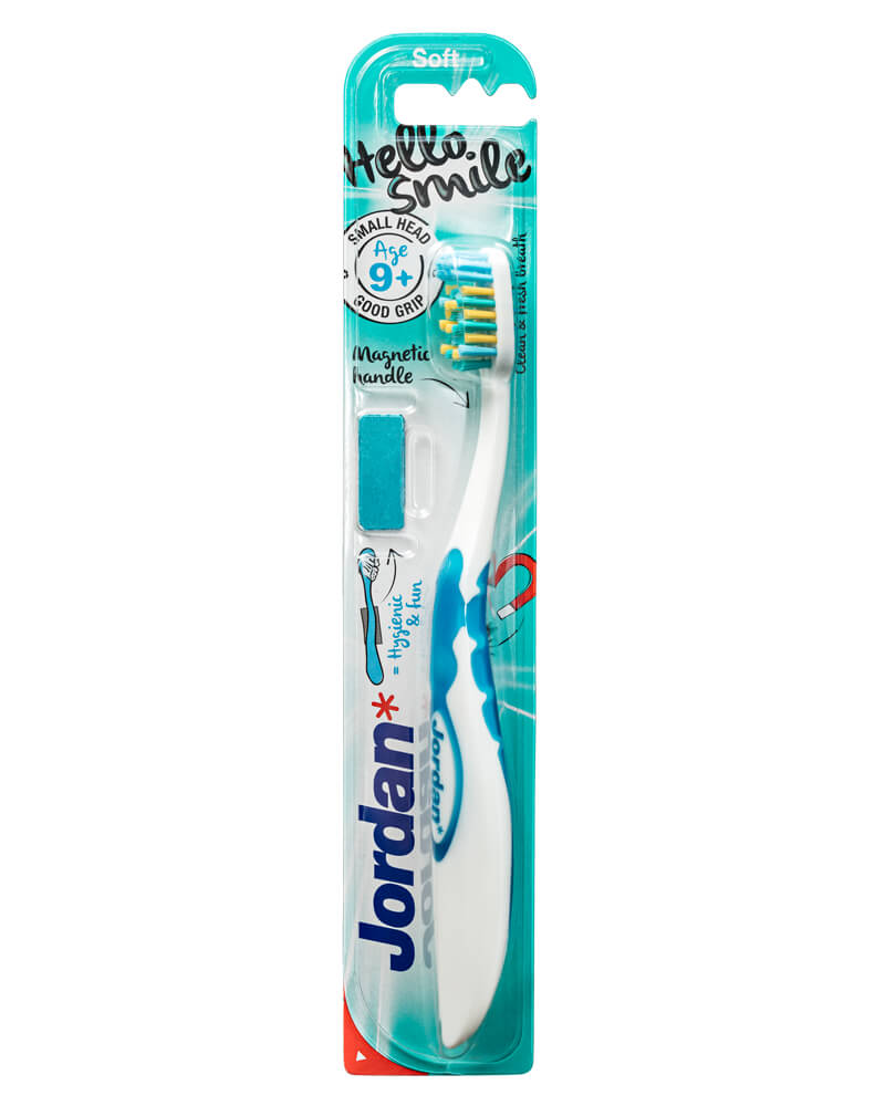 Jordan Hello Smile Soft Toothbrush Lightblue