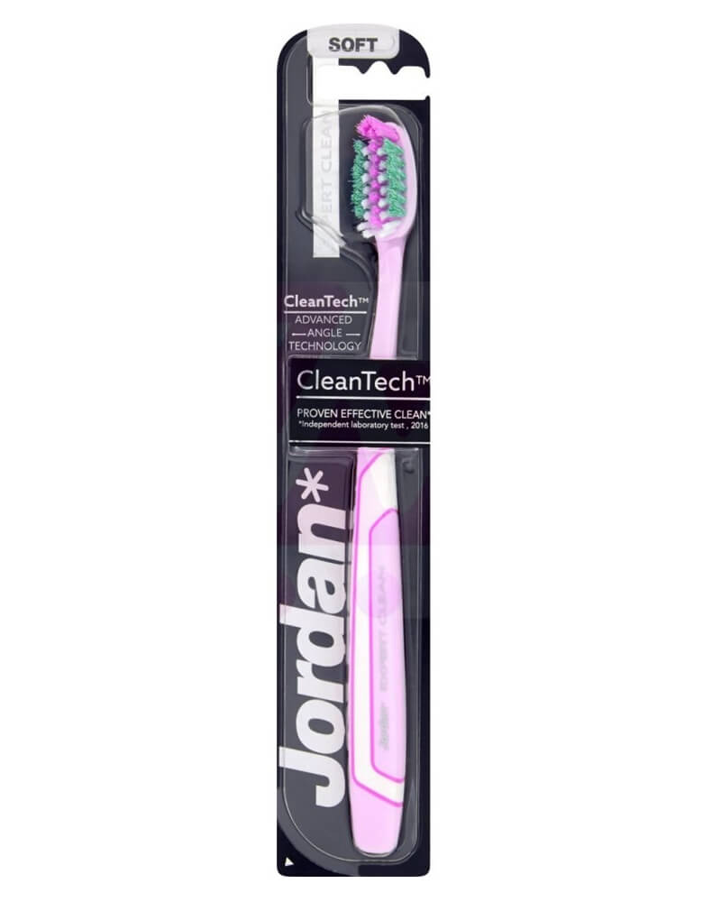 Jordan CleanTech Soft Toothbrush Rose