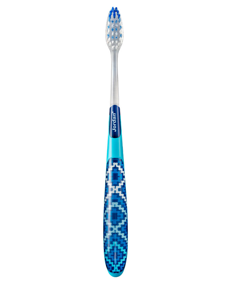 Jordan Toothbrush Individual Clean blue Pattern Medium