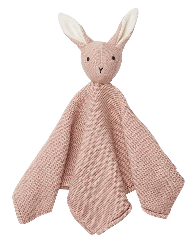 Liewood Milo Knit Cuddle Cloth Rabbit Rose