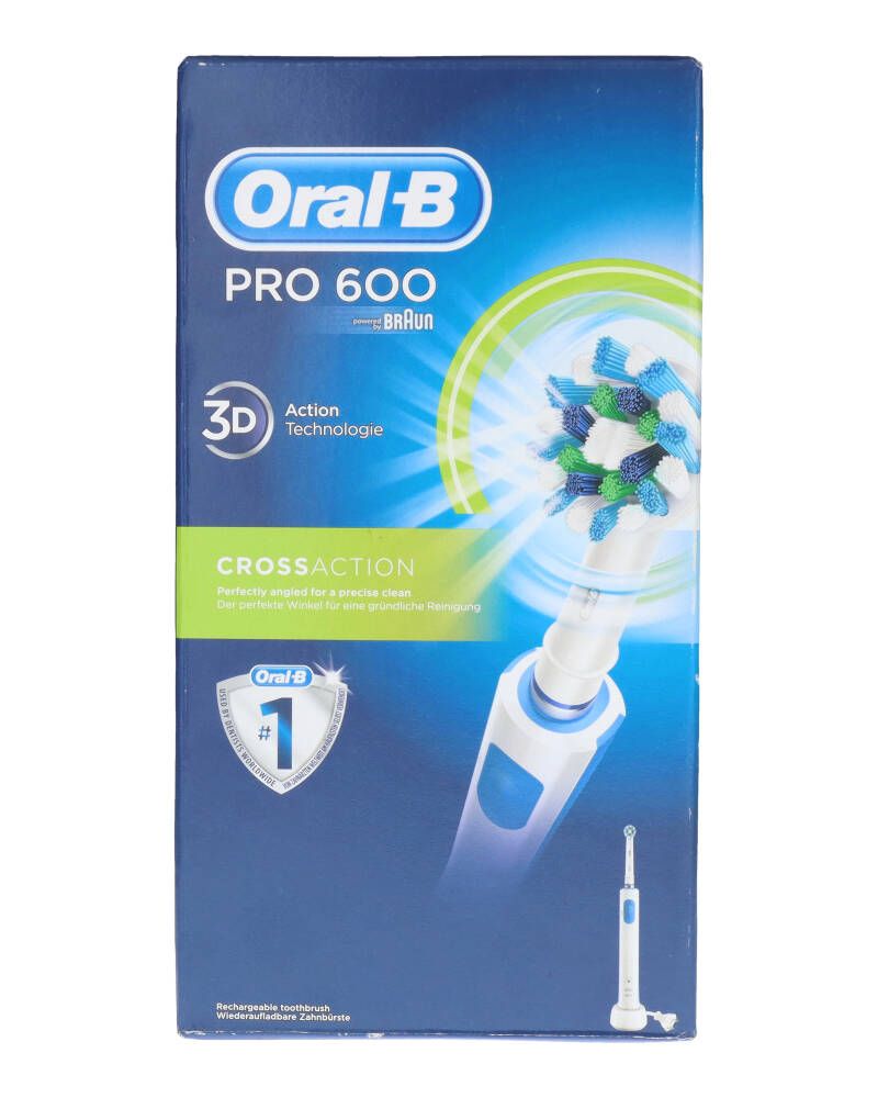 Oral B Pro 600 Cross Action Se dagens beste pris