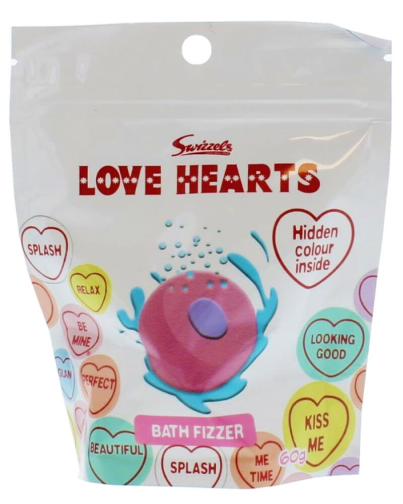 Swizzels Love Hearts Bath Fizzer 60 g