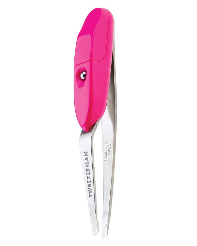 Tweezerman Expertweeze LED Lighted Slant Tweezer Se dagens beste pris
