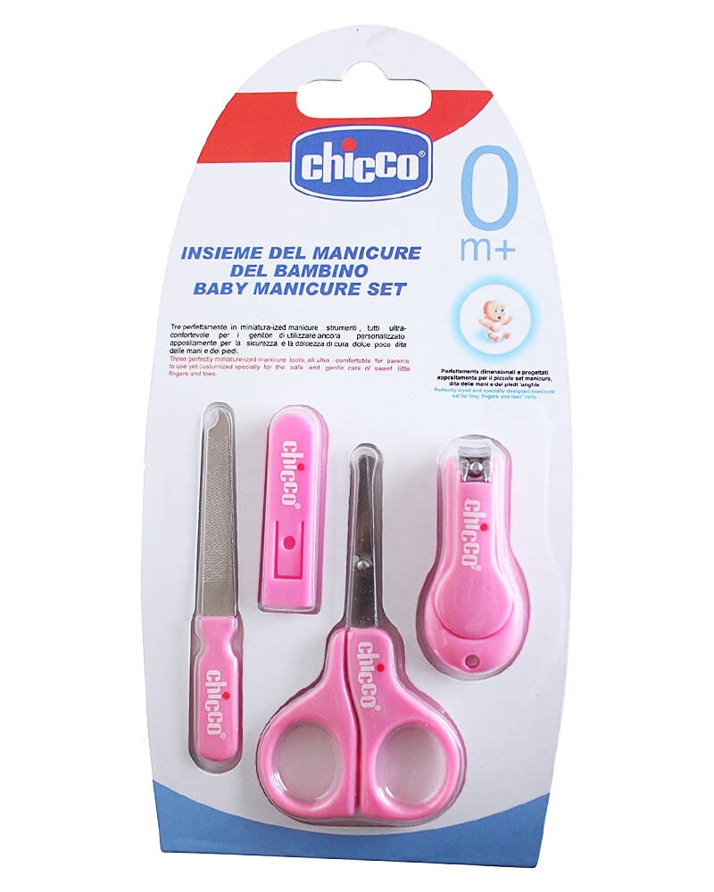 Chicco Baby Manicure Set - Pink (11643)