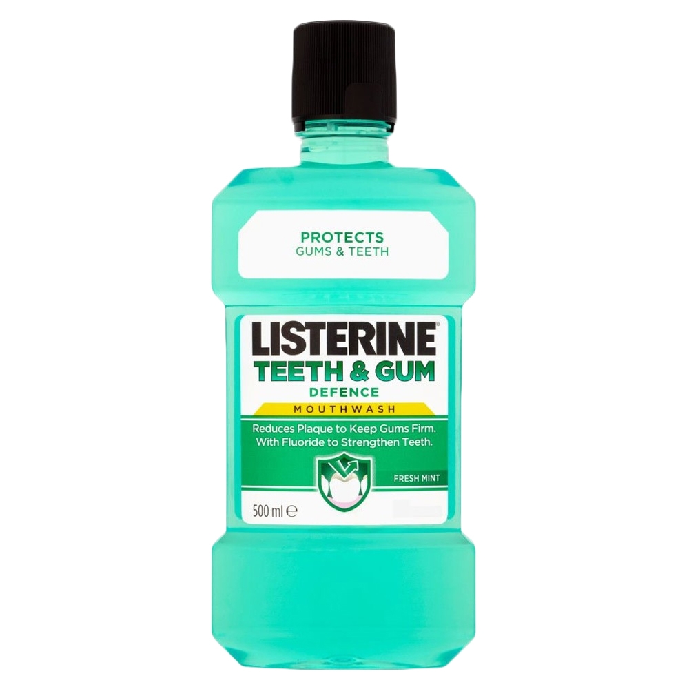 Listerine Teeth & Gum Defence Mouthwash 500 ml