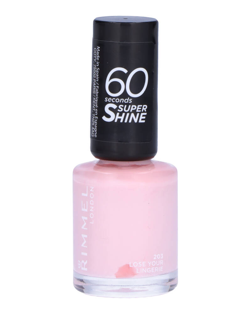 Rimmel London 60 Seconds Super Shine Neglelak 203 Lose Your Lingerie 8 ml