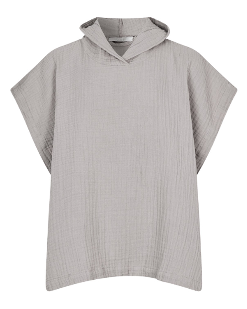 Lille Kanin Poncho Muslin Brown Smoke 3-6 years   1 stk.