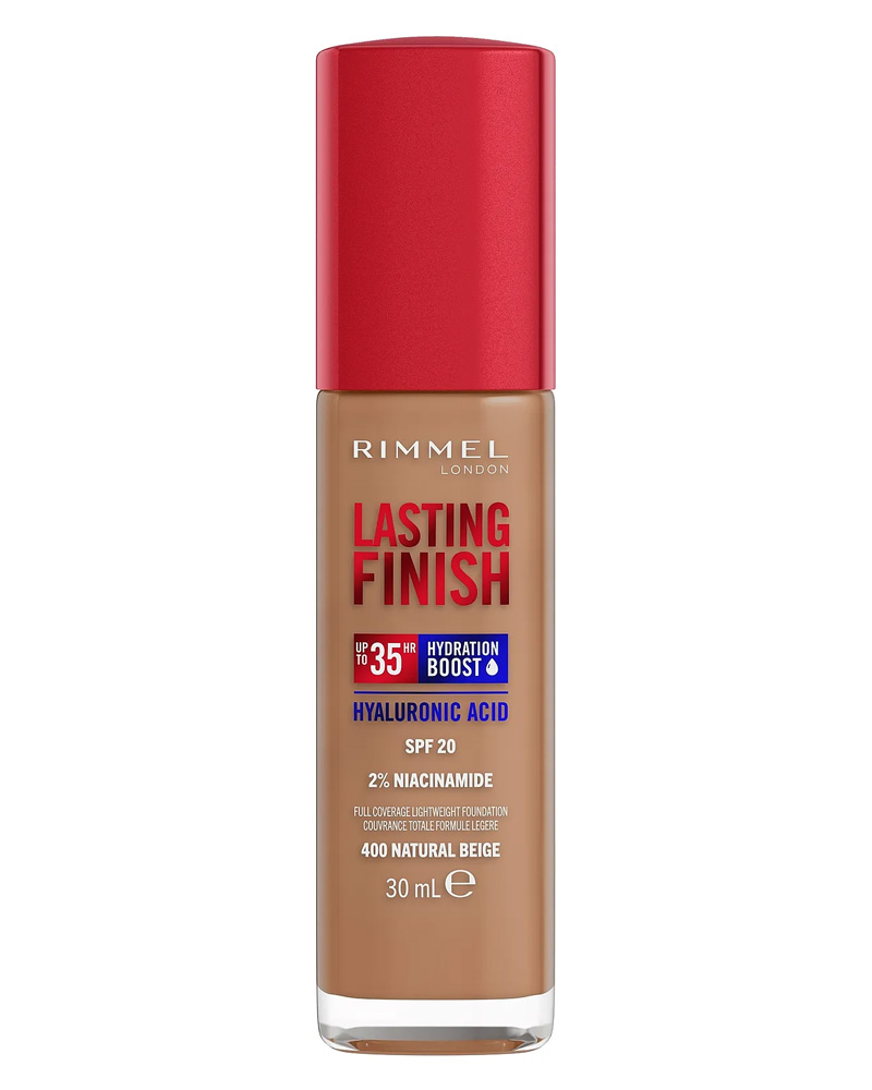 Rimmel London Lasting Finish Foundation 400 Natural Beige 30 g