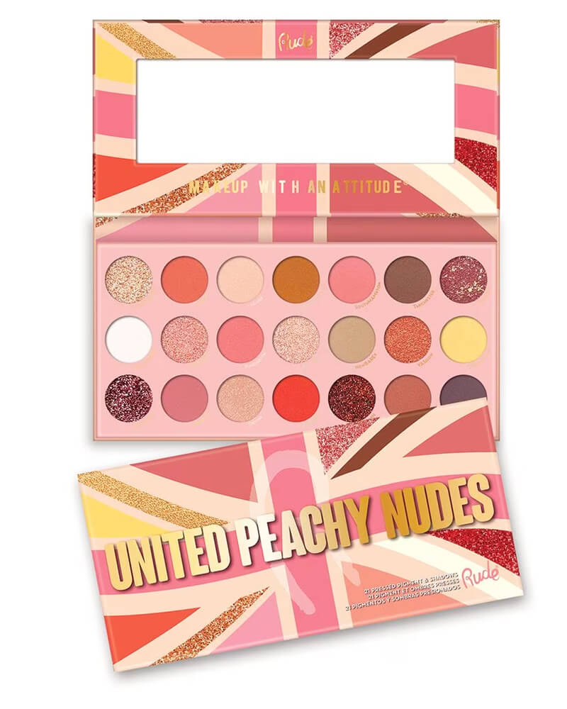 Rude Cosmetics United Peachy Nudes 21 g