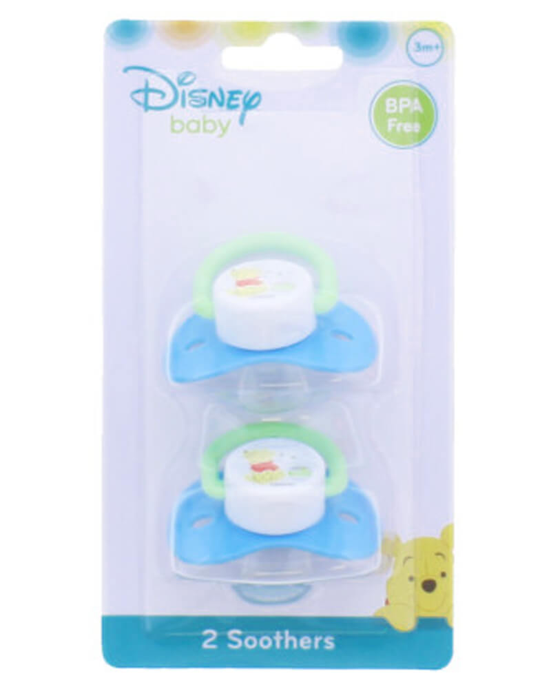 Disney Baby Winnie The Pooh Soothers 3m+   2 stk.