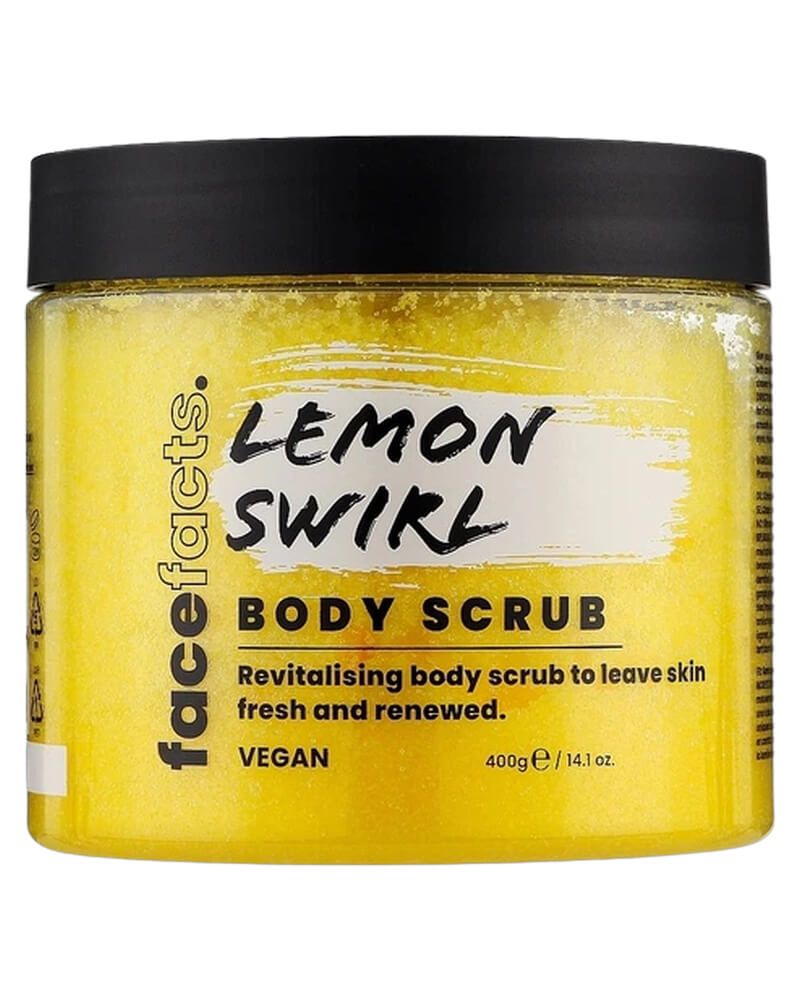 Face Facts Lemon Swirl Body Scrub 400 g