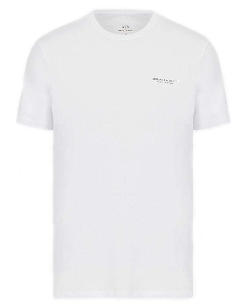 Armani Exchange Men T-Shirt Hvid Str. S