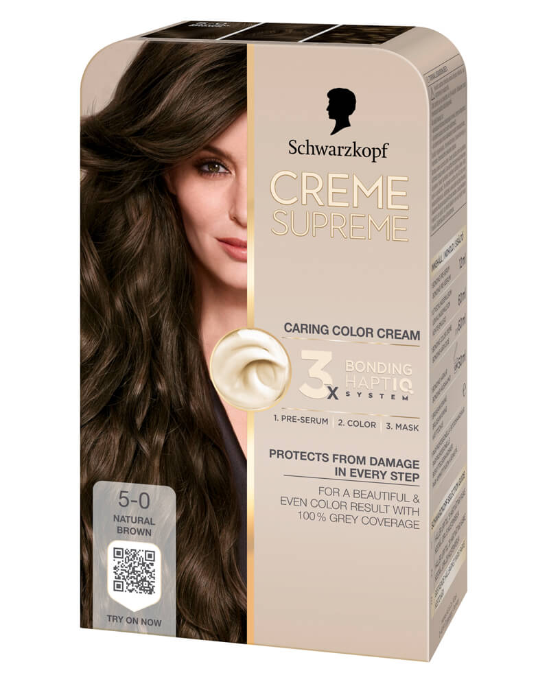 Schwarzkopf Creme Supreme 5-0 Natural Brown 60 ml