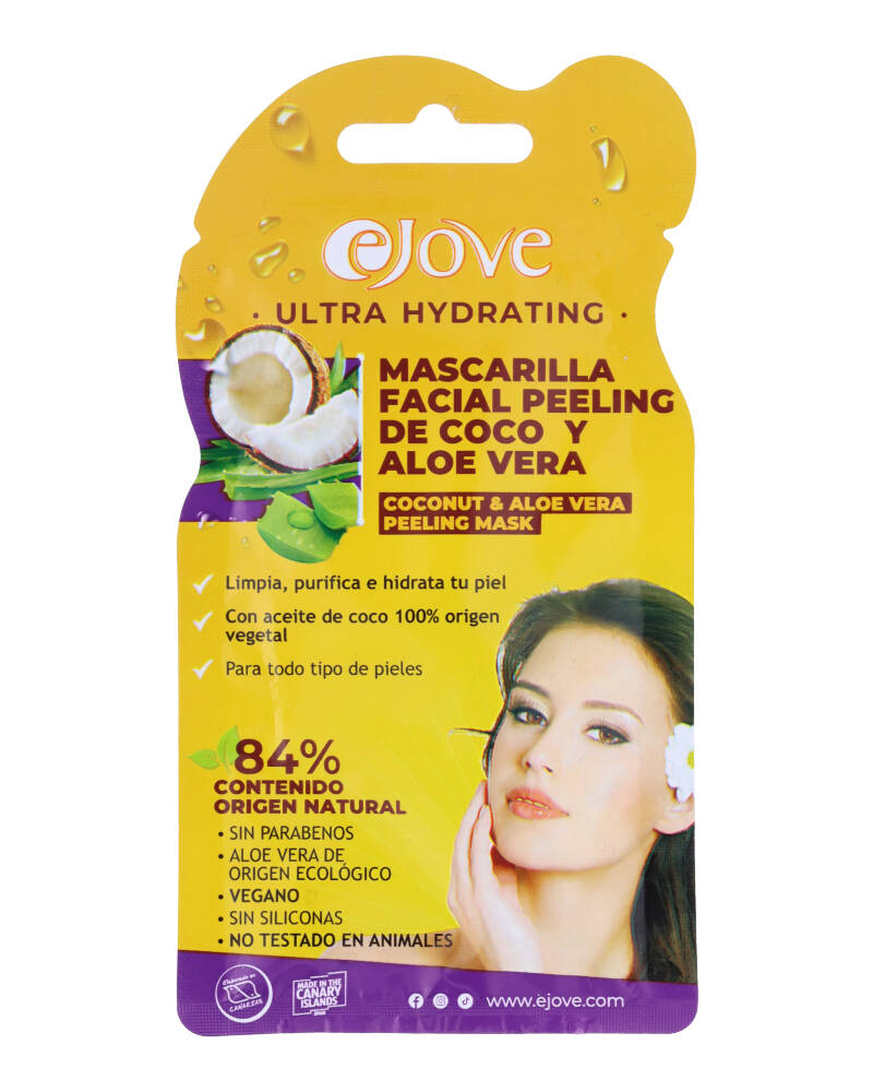 Ejove Kokos Aloe Vera Peelende Ansigtsmaske 20 ml