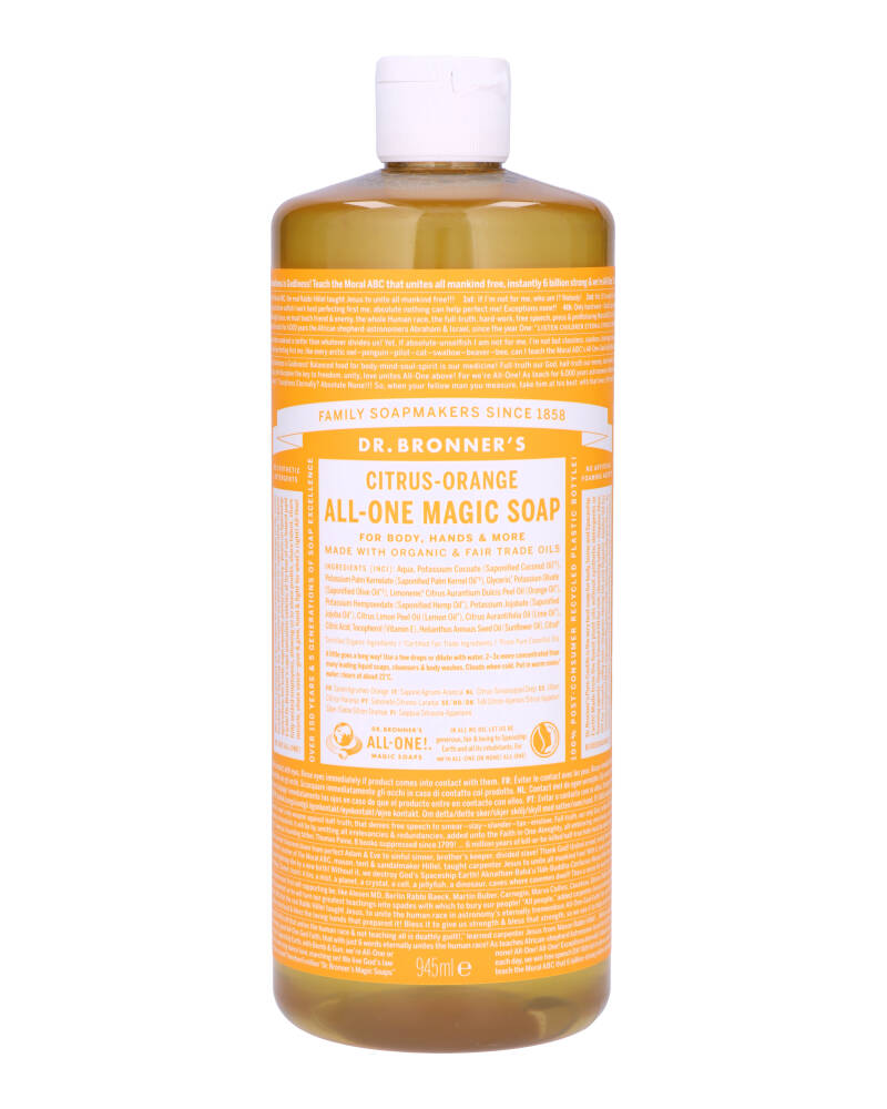 Dr. Bronner's Pure-Castile Soap Citrus-Orange 945 ml