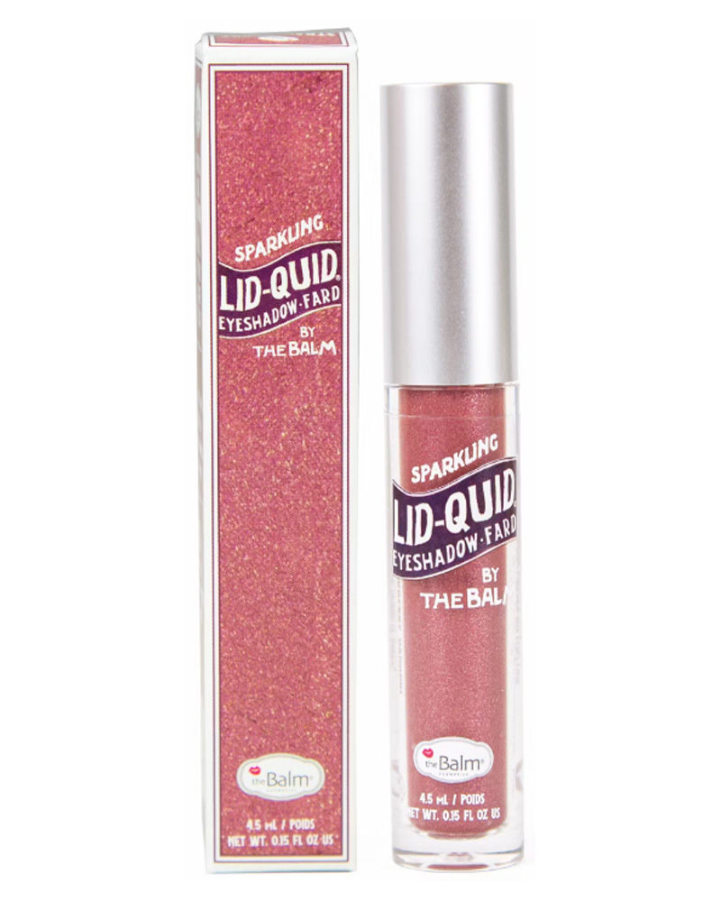the Balm Lid Quid Sparkling Liquid Eyeshadow Strawberry Daiquiri