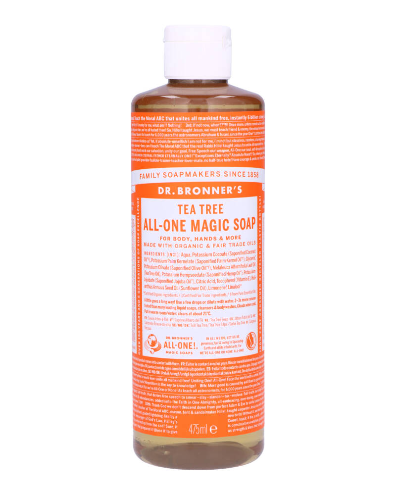 Dr. Bronner's Pure-Castile Soap Tea Tree 475 ml