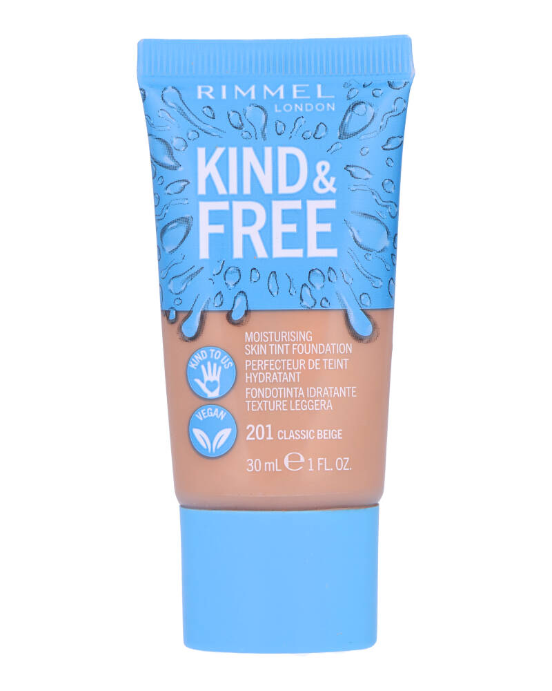 Rimmel London Kind & Free Moisturising Skin Tint Foundation 201 Classic Beige 30 g