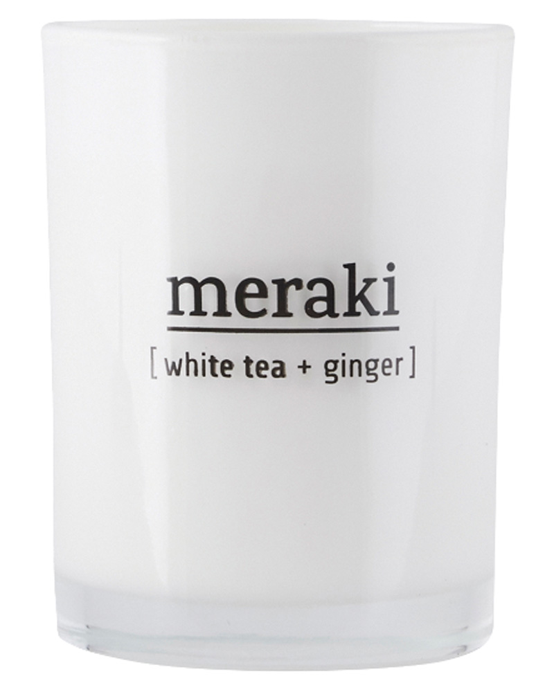 duftlys 35 timer White tea-ginger