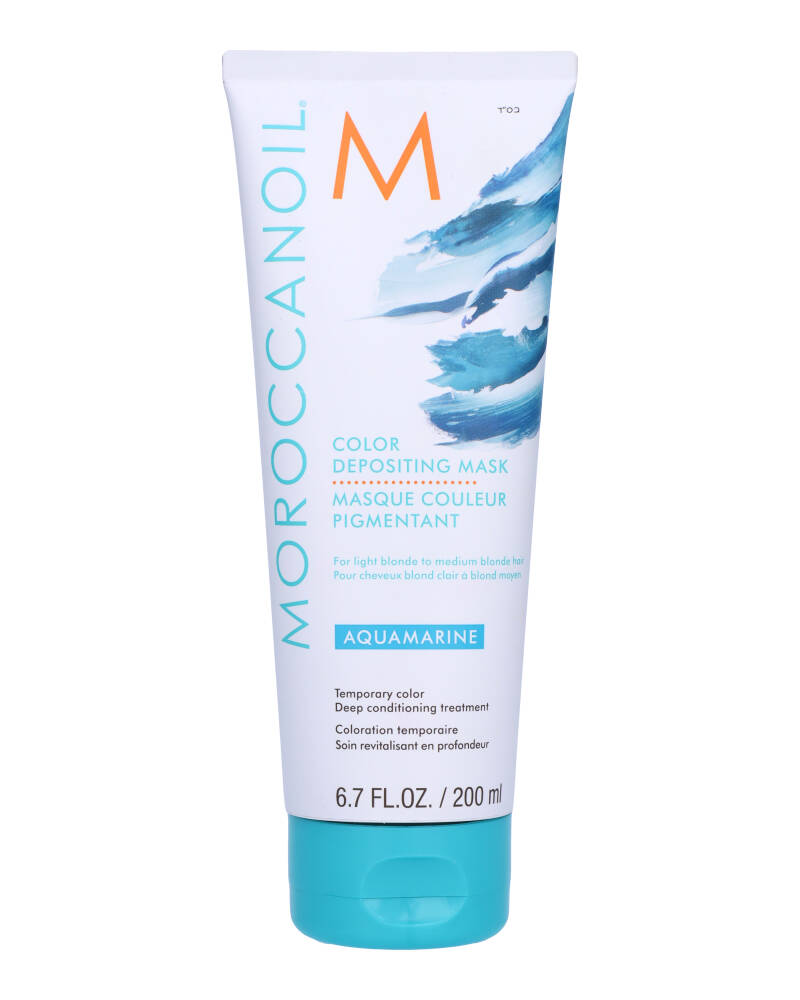 Moroccanoil Color Deposting Mask Aquamarine 200 ml