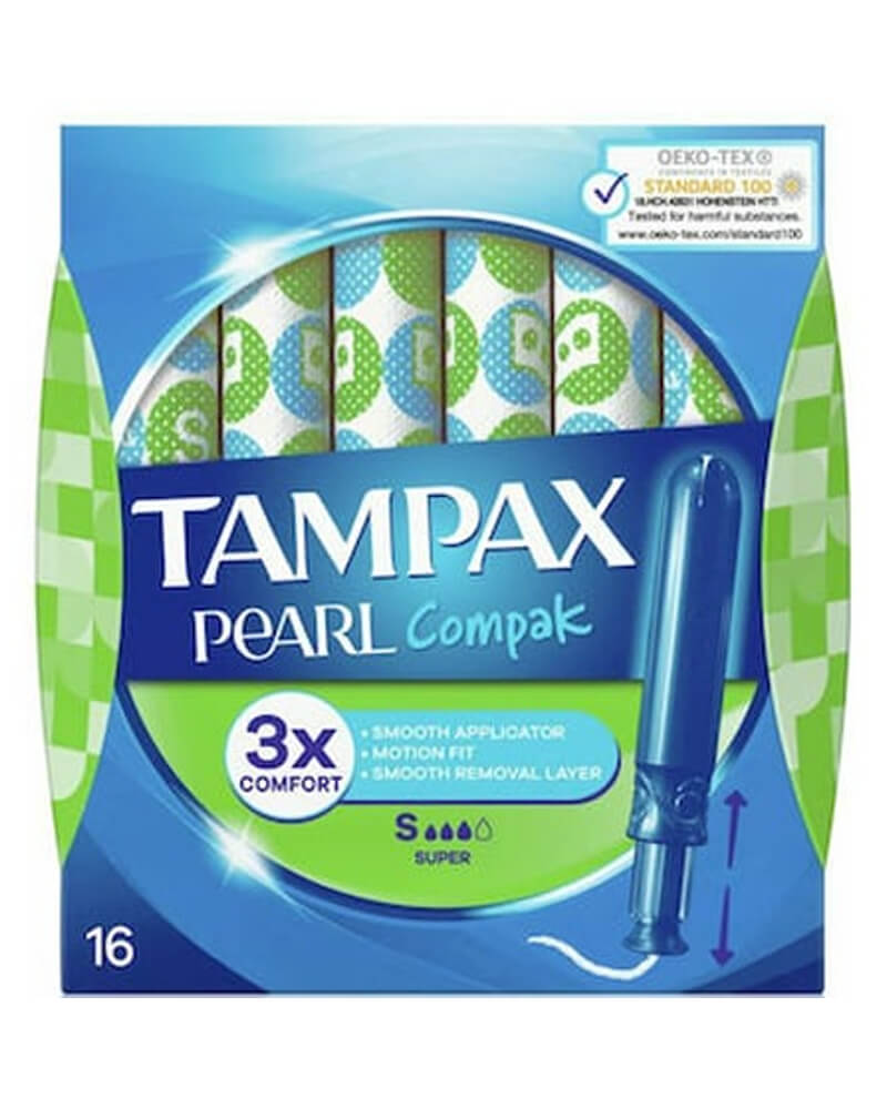 Tampax Pearl Compak Super   16 stk.