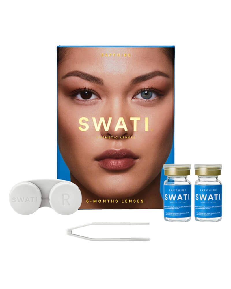 Swati Coloured Lenses Sapphire 6 Months