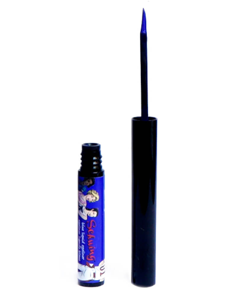 the Balm Schwing! Liquid Eyeliner Blue