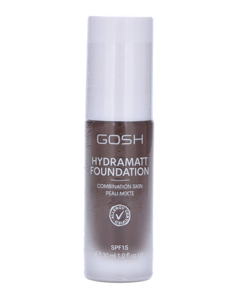 Gosh Hydramatt Foundation Combination Skin Peau Mixte 020N Very Deep 30 ml
