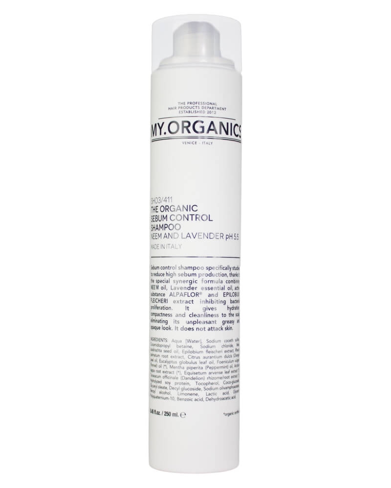 My.Organics The Organic Sebum Control Shampoo Neem And Lavender 250 ml