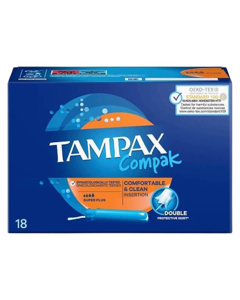 Tampax Compak Super Plus Tampons   18 stk.