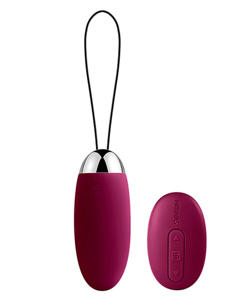 SVAKOM - ELVA VIBRATING EGG VIOLET