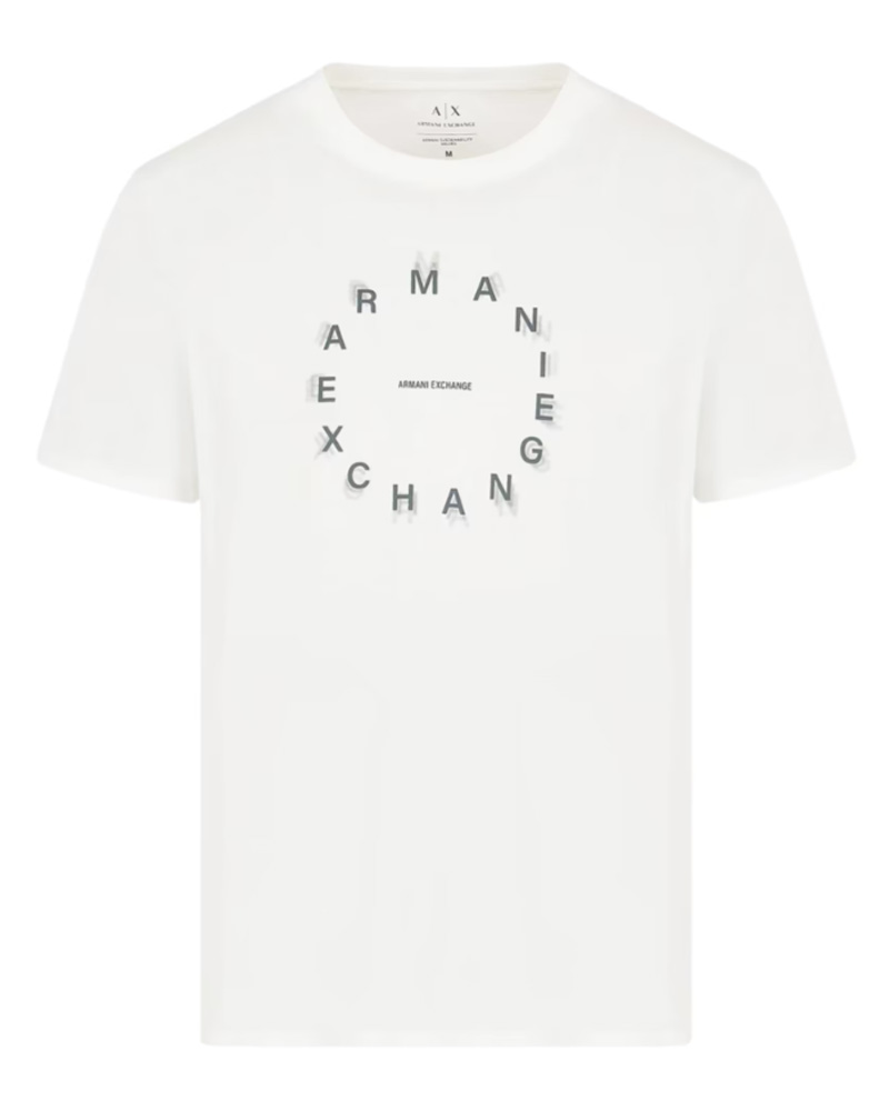 Armani Exchange Mann T-Shirt Hvit XXL