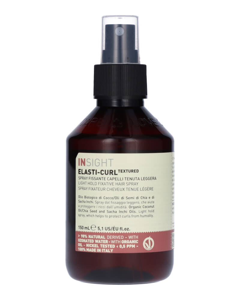 Insight Elasti-Curl Textured Light Hold Fixative Hair Spray 150 ml
